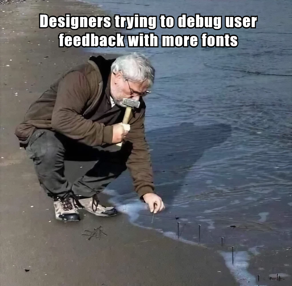 usuário de design de site