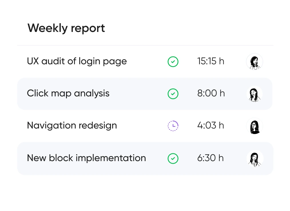Trabalhamos com transparência
